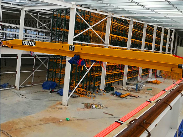 single girder overhead crane grúa puente de una viga