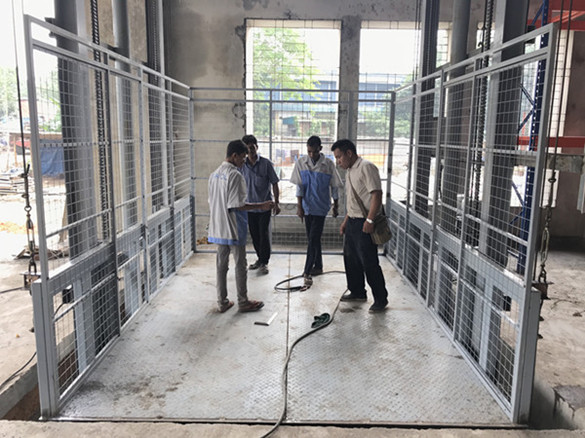 hydraulic cargo lift elevador de carga hidráulico