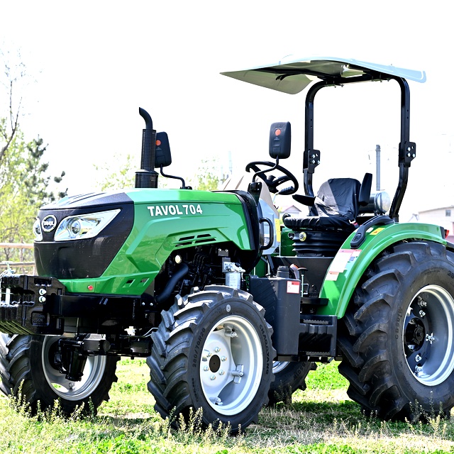 Tavol-70HP-Tractor-de-ruedas-agrícola-Acción-de-campo