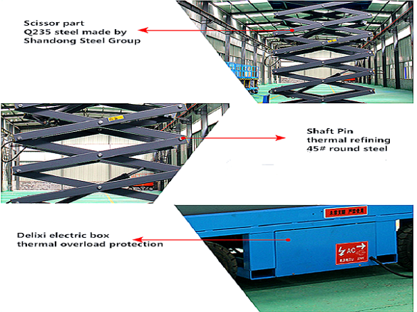 elevador de tijera m&oacute;vil