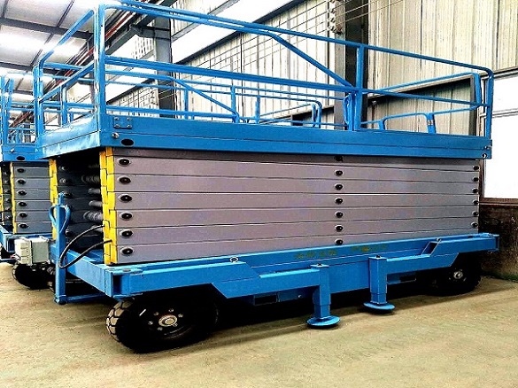 elevador de tijera m&oacute;vil