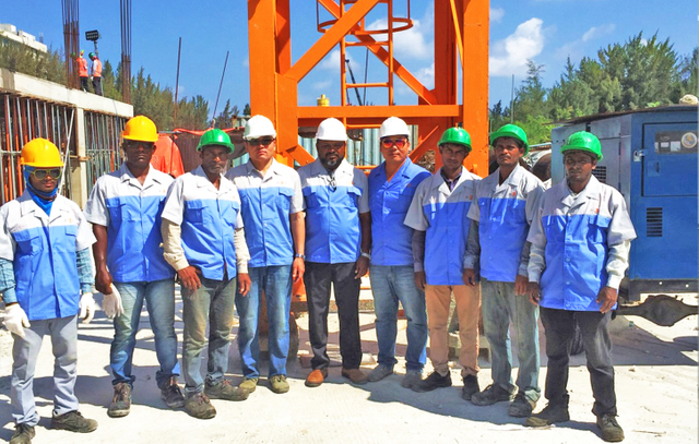 Equipo de instalación en el extranjero