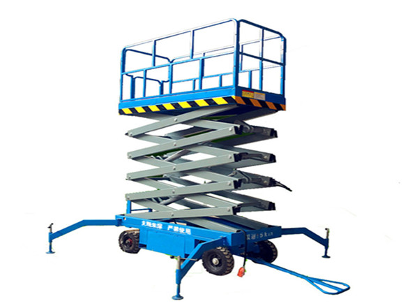 Elevador de tijera m&oacute;vil