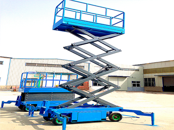 elevador de tijera m&oacute;vil