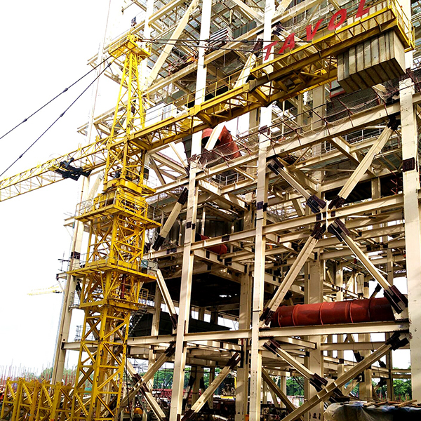 Grúa torre de construcción QTZ250(7030) de 16 toneladas