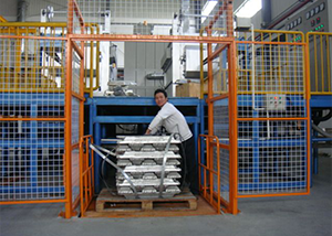 elevador de tijera estacionario