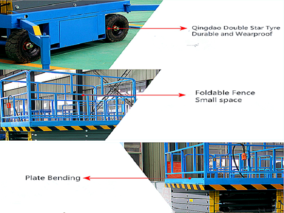 elevador de tijera m&oacute;vil
