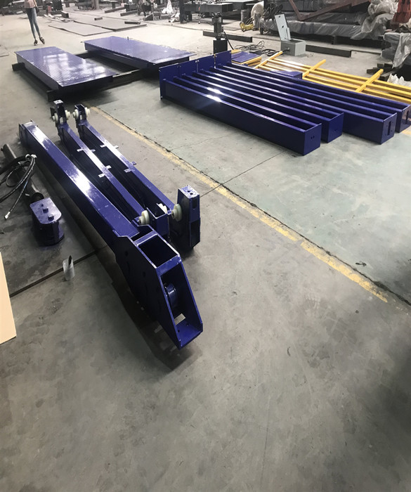 Instalaci&oacute;n para elevador de cuatro posr