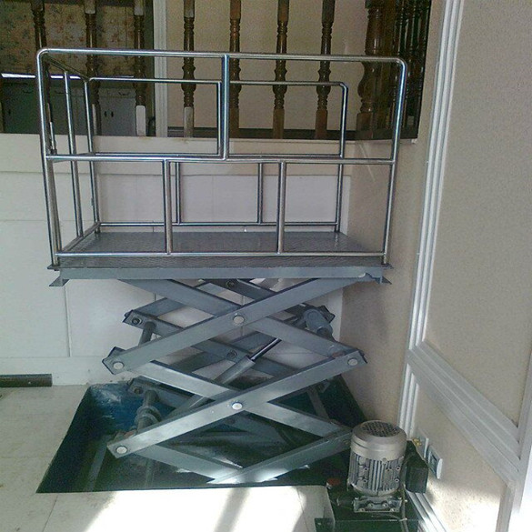 elevador de carga tipo tijera