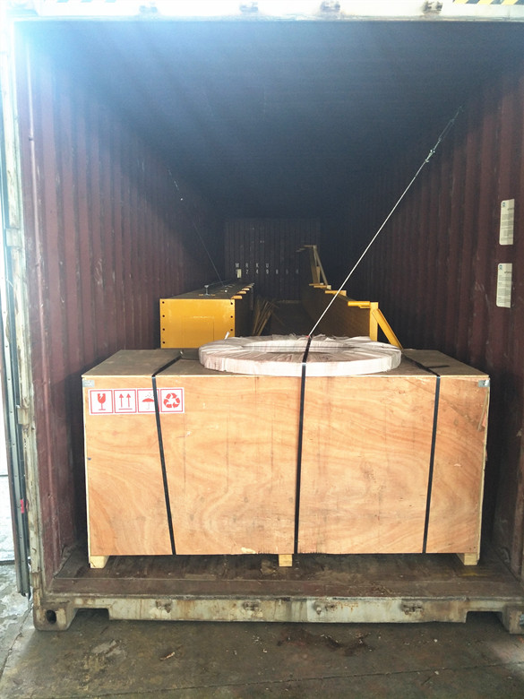 Puente gr&uacute;a de doble viga