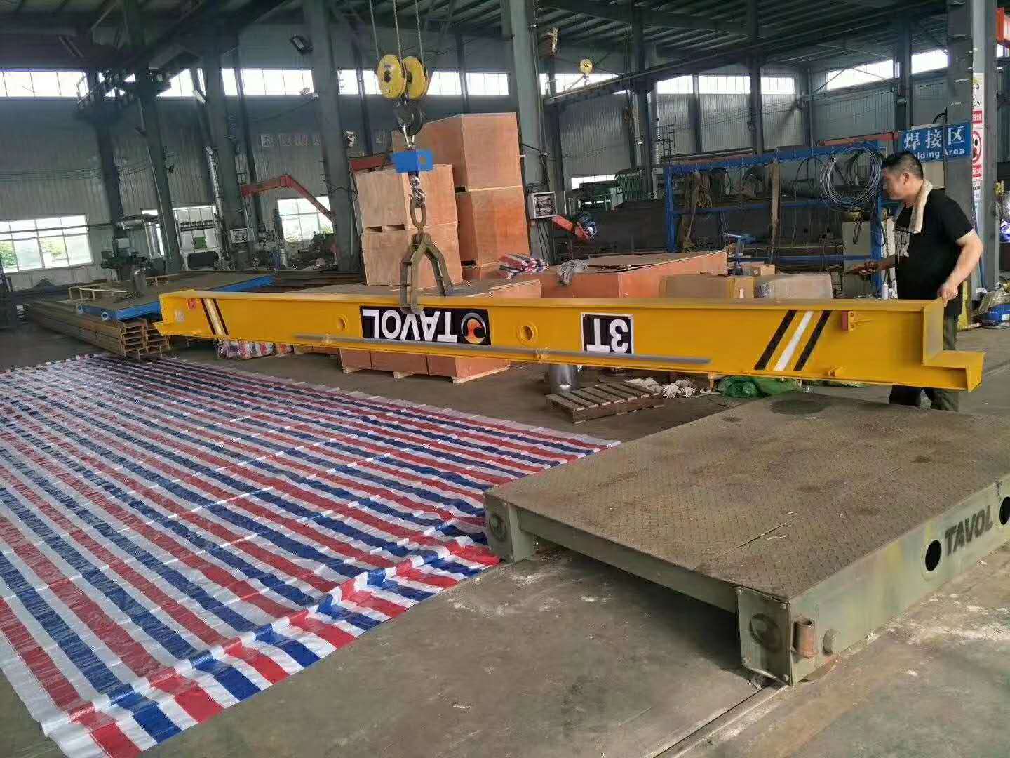 Puente gr&uacute;a monorra&iacute;l