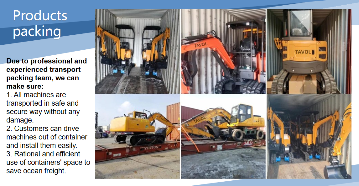 Empaque de excavador-Daisy