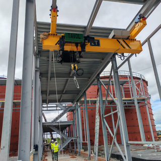 Underslung Running Single -Girder Bridge Brules