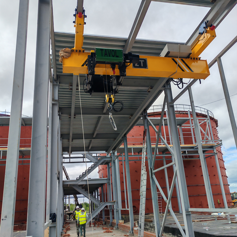 Underslung Running Single -Girder Bridge Brules
