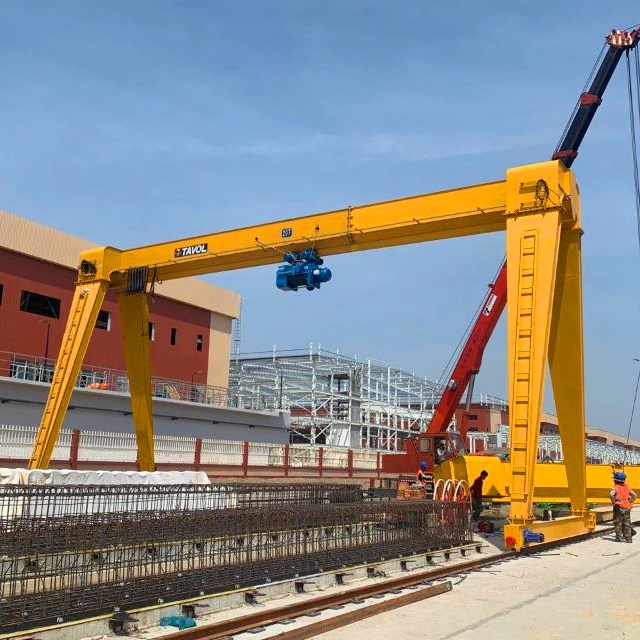 20t Crane de p&oacute;rtico de viga individual en Camboya