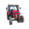 Tractor de ruedas 4x4 120hp con cabina de cambio ligero 12+12 