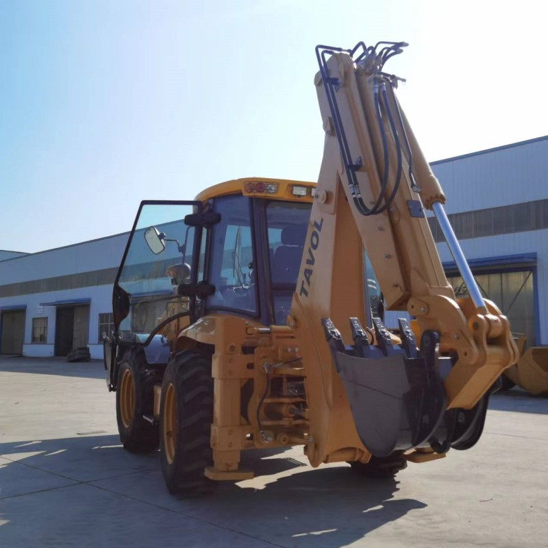 Modo de dirección de cangrejo 4 ruedas de 4 ruedas 2.5 toneladas 388H ROPS con un pequeño cargador de retroexcavadora de A/C con precio competitivo.