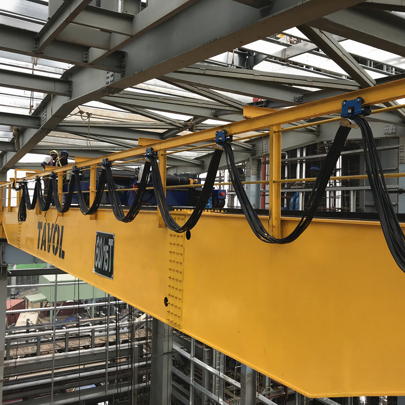 Modelo QD de servicio pesado 40ton 50ton 60ton Grúas de doble haz de haz