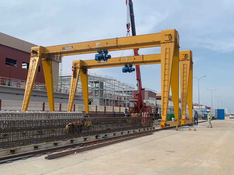 Crane de pórtico de 5 tonos 10m 12 m Gantry Girder Tavol Tavol Finework Gantry Gantry