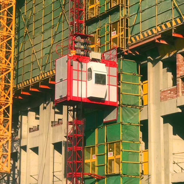 Polipasto de construcci&oacute;n marca Tavol