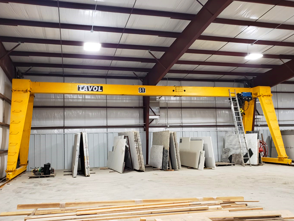 gr&uacute;a p&oacute;rtico de viga &uacute;nica