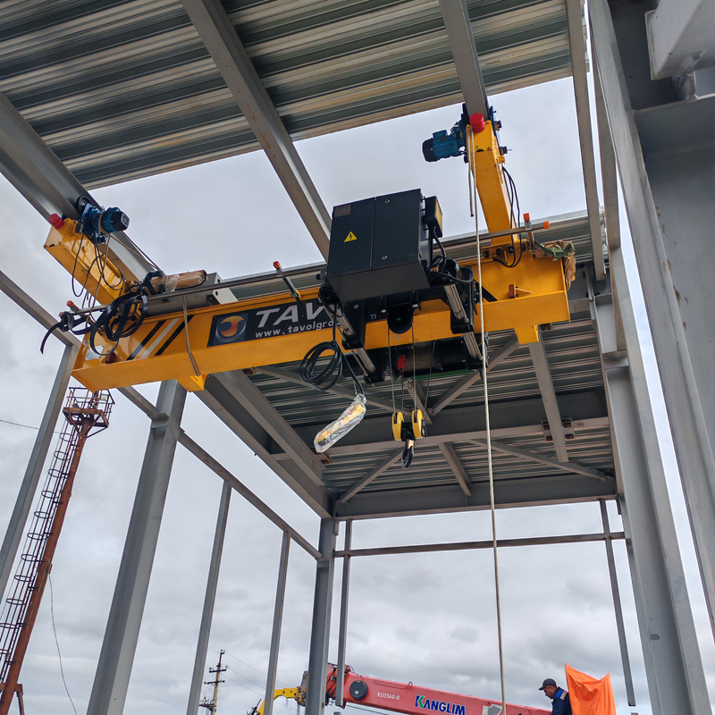 Underslung Running Single -Girder Bridge Brules