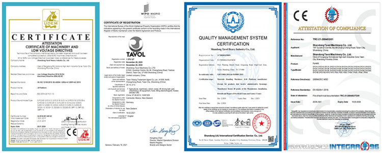 Certificado de calidad ISO9001