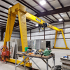 Alta calidad 3 toneladas de 5 toneladas 10 toneladas manuales de interior Mini pórtico portátil Crane con precio de elevación de la cadena de elevación