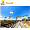 Tavol Brand 20 toneladas de grúa de pórtico de un solo haz universal con alambre de cuerda
