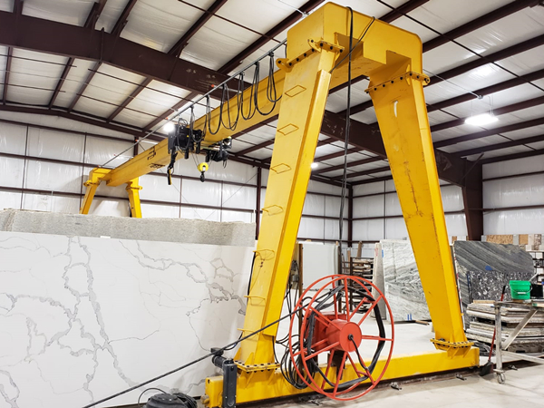 Gr&uacute;a p&oacute;rtico de una sola viga de 5 toneladas