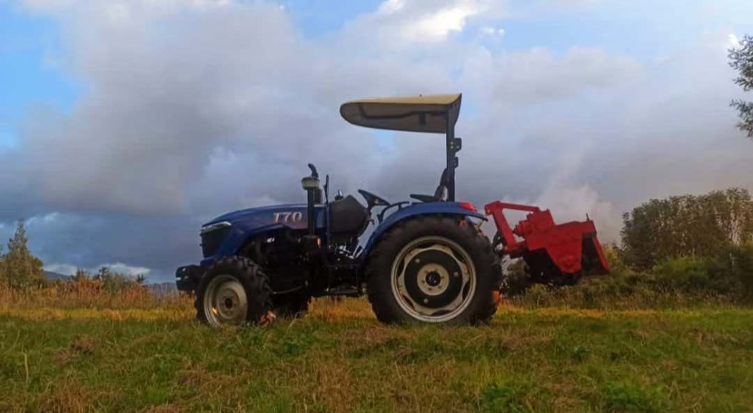 Tractor de ruedas 60hp suministro y obras agrícolas en Colombia