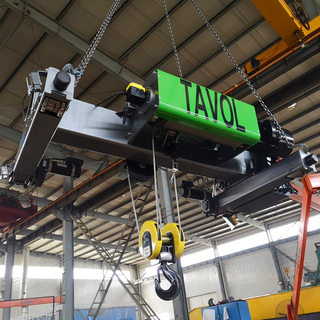 Tavol Gantry Gantry Crane Hoist Trolley para la grúa de pórtico de doble viga doble