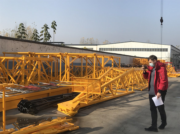 secci&oacute;n de m&aacute;stil de gr&uacute;a torre