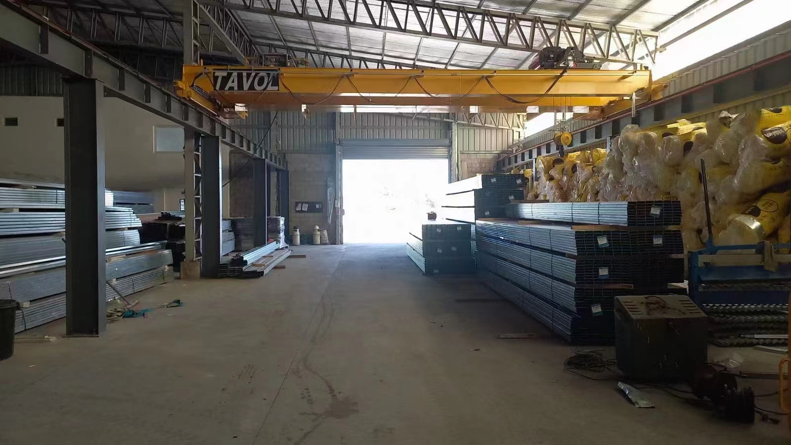 Gr&uacute;a puente de doble viga Euro 10 toneladas